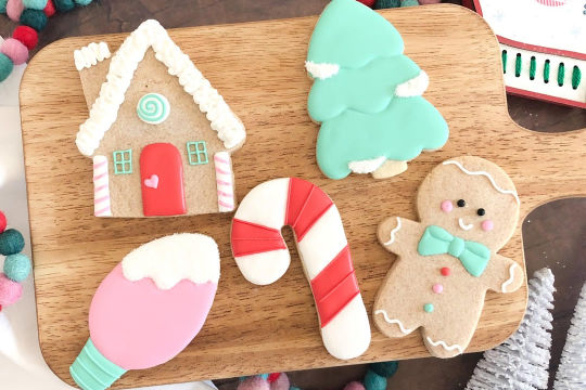 holiday cookie decorating class